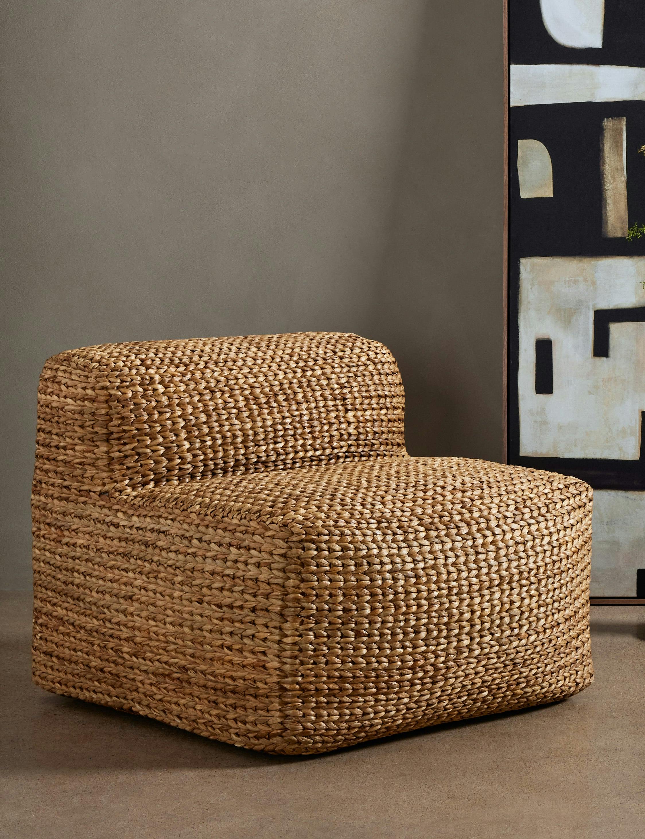 Masuma Accent Chair - Natural Weave