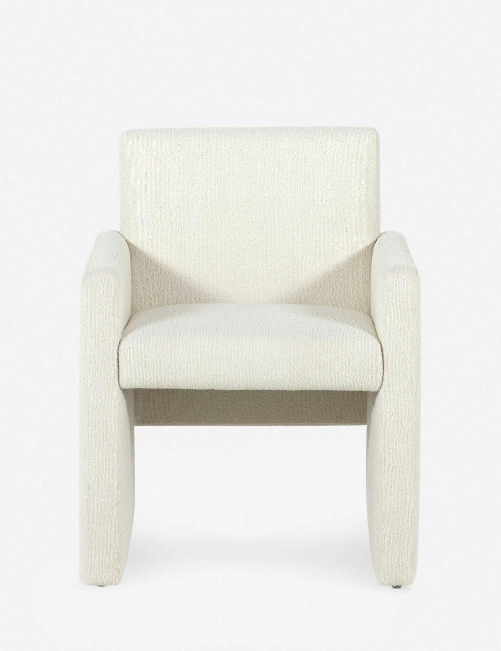 Denise White Clere Dining Armchair