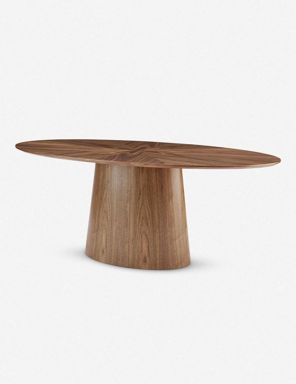Beth Oval Brown Dining Table