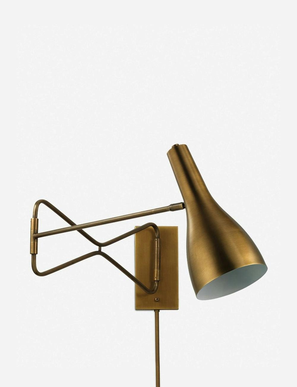 Nonna Plug-in Swing Arm Sconce