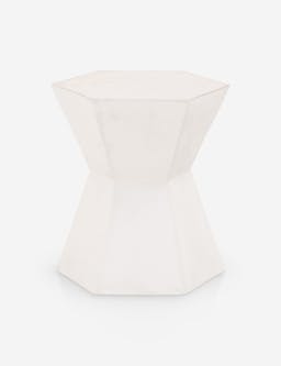 Kai Indoor/Outdoor Side Table - Ivory