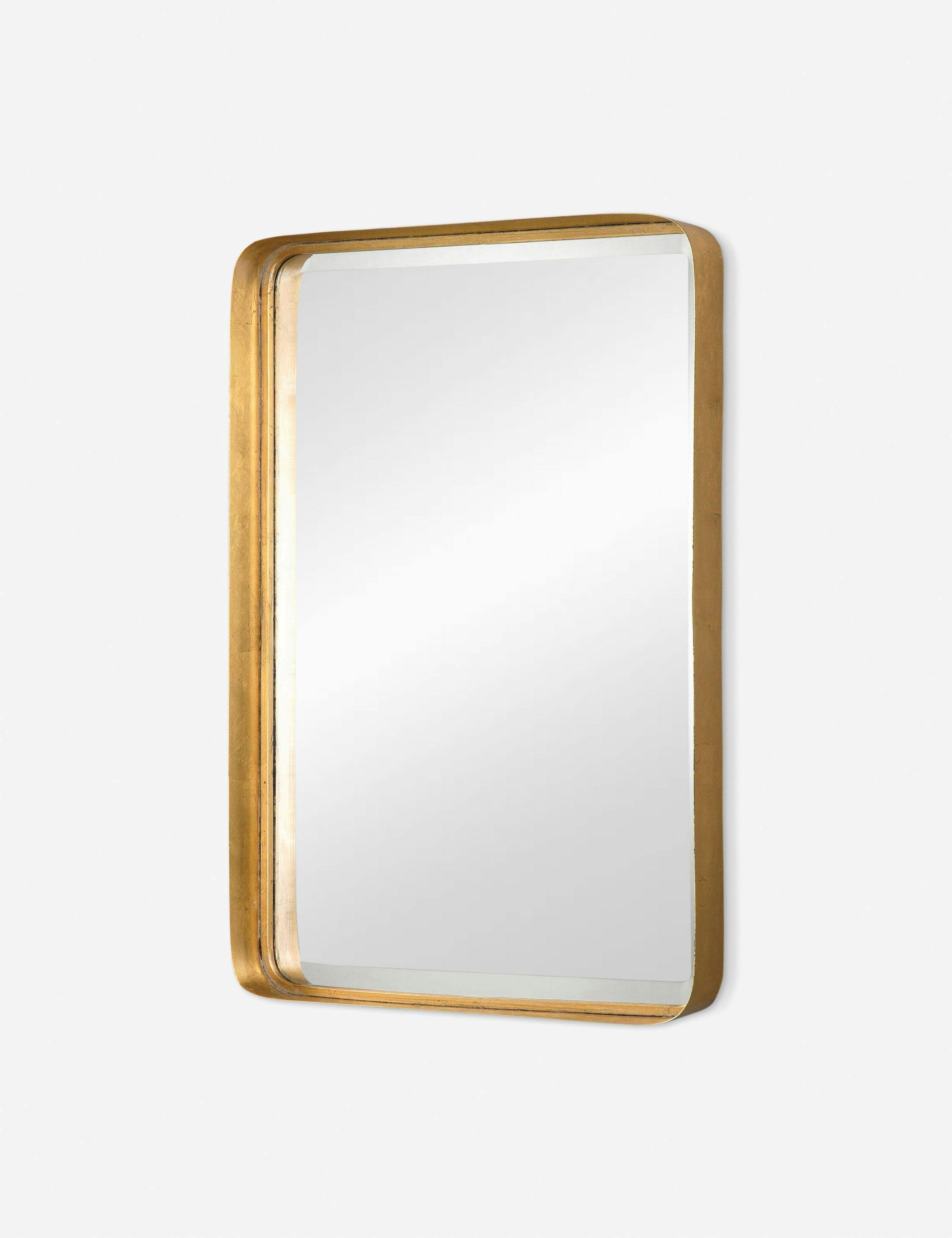 Tayla 20.25"x30.25" Gold Leaf Wall Mirror