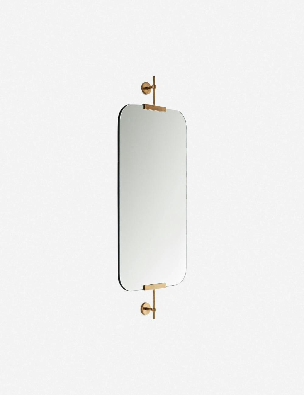 Madden Refined Bronze Rectangular Bathroom Mirror
