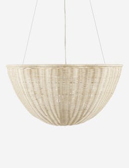 Mosley Pendant Light - Bleached Natural / 26" Dia