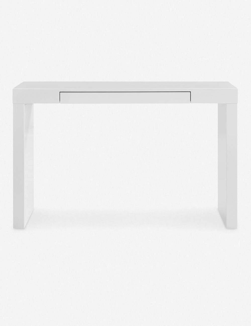 Daisi Narrow Desk - White