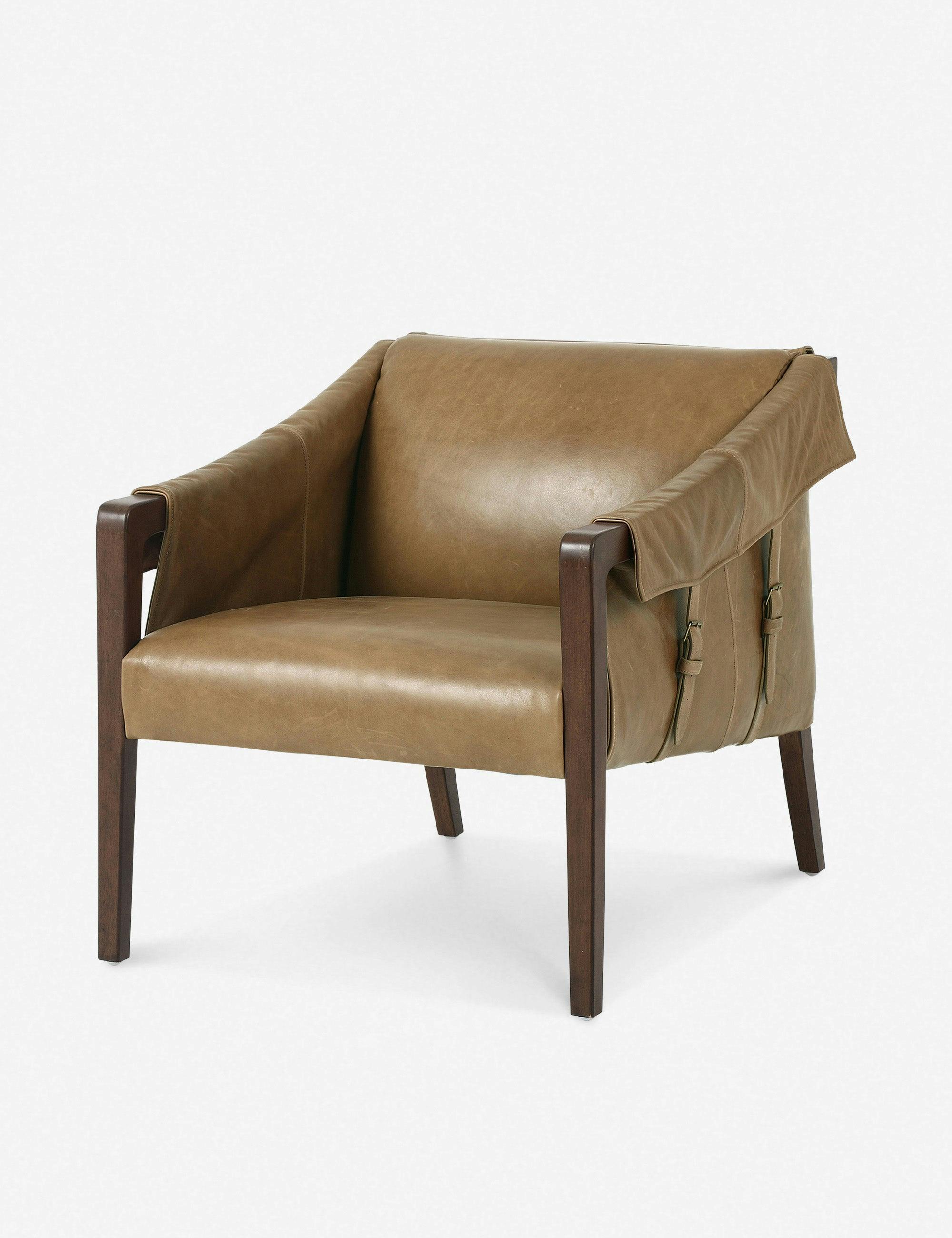 Kallan Cream Linen Accent Arm Chair
