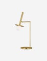 Kelly Wearstler Nodes Burnished Brass LED Desk Lamp