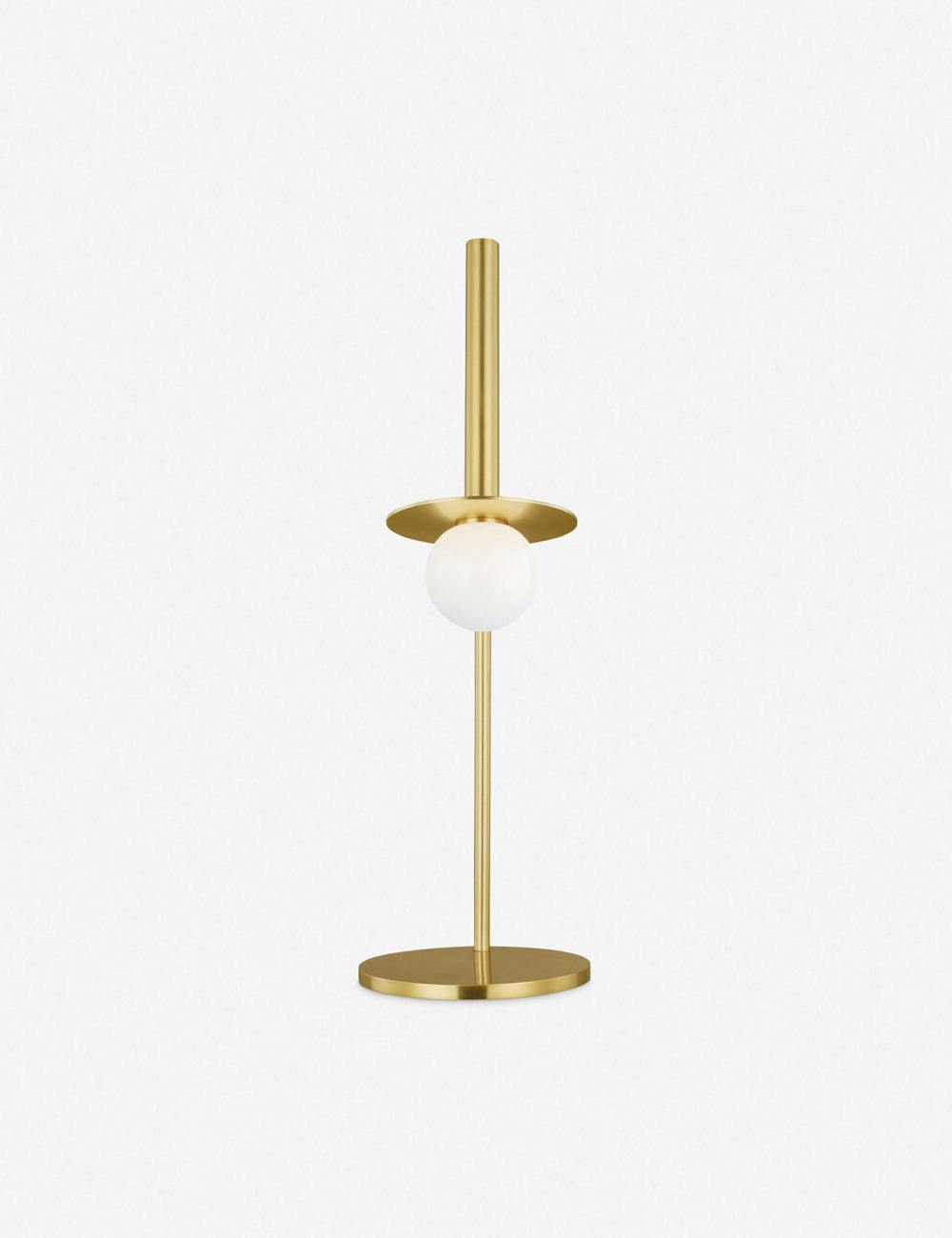 Nodes Table Lamp by Kelly Wearstler - Burnished Brass