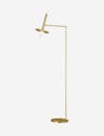 Nodes Floor Lamp by Kelly Wearstler - Burnished Brass