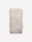 Finn Extra Chunky Hand-Knit Organic Throw - Taupe 60x50