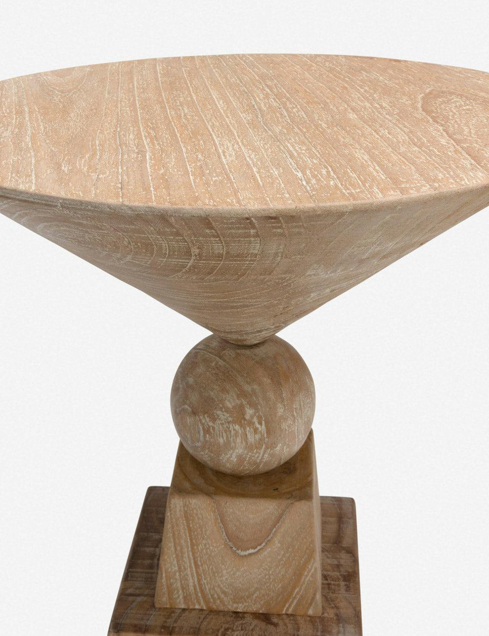 Adam Round Side Table - Natural