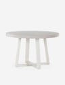 Hollis Indoor / Outdoor Round Dining Table - Natural / 48"