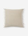 Roy Linen Pillow - Gray / 20" x 20" / Down