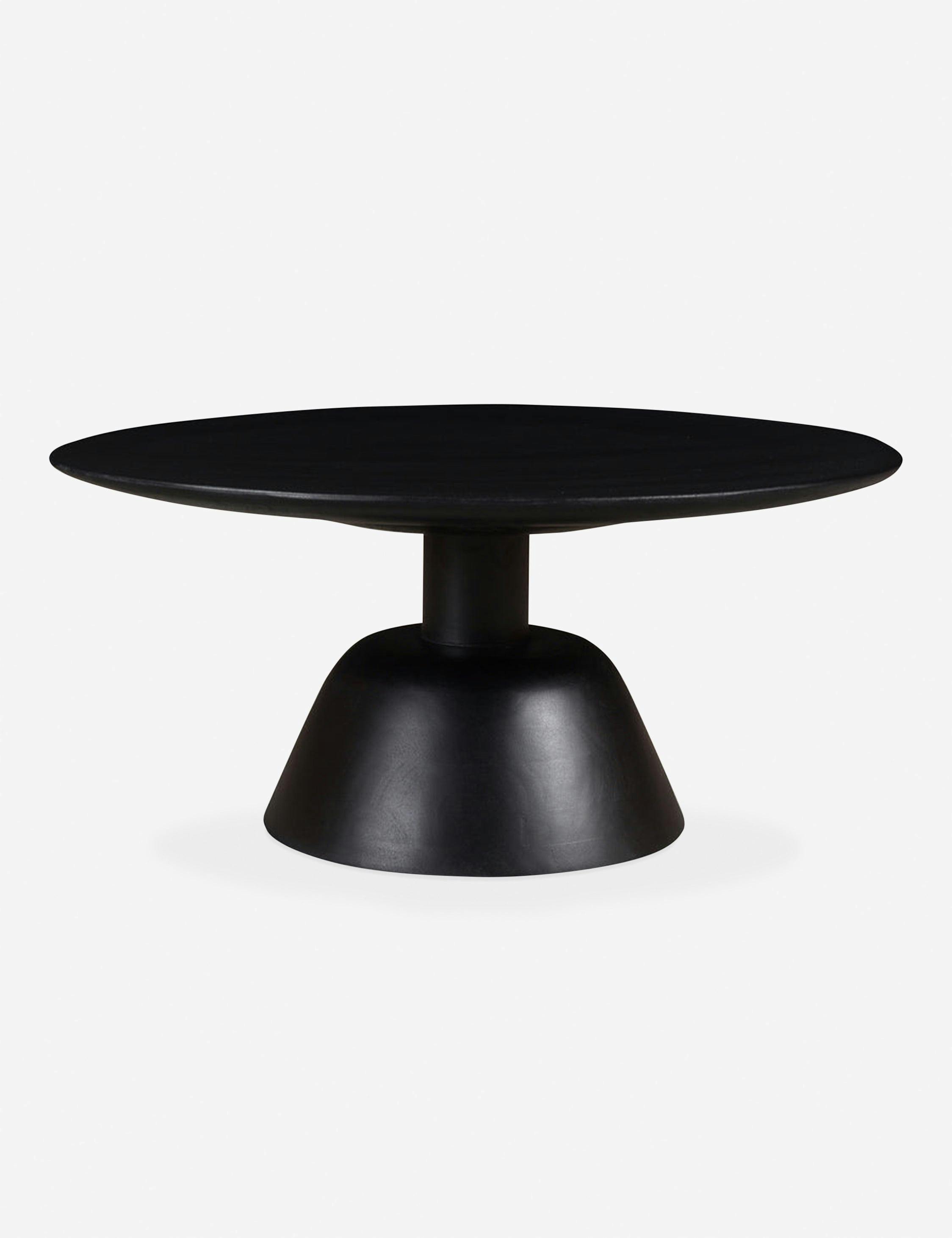 Dalton Round Black Coffee Table