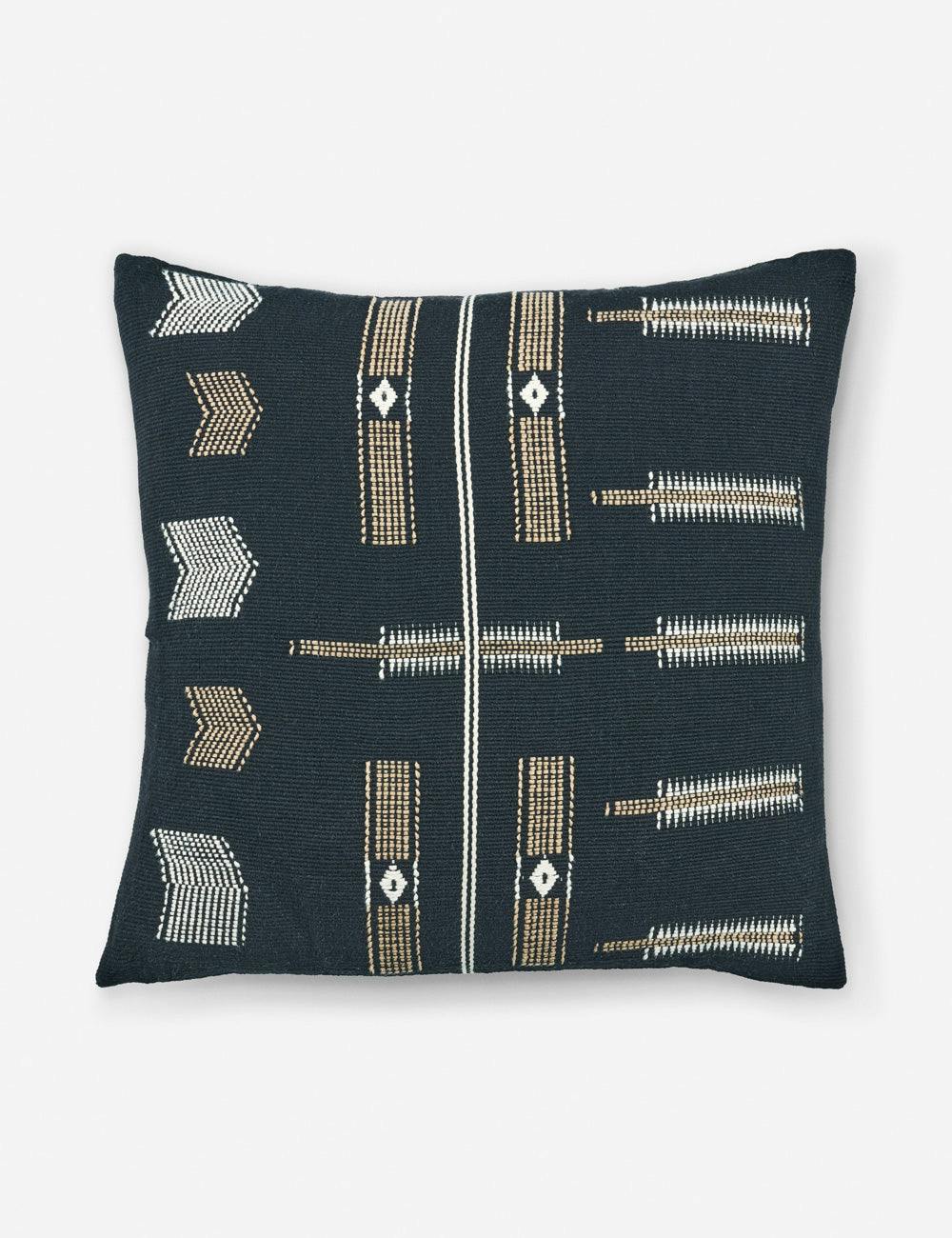 Arenla Pillow - Black / Polyester