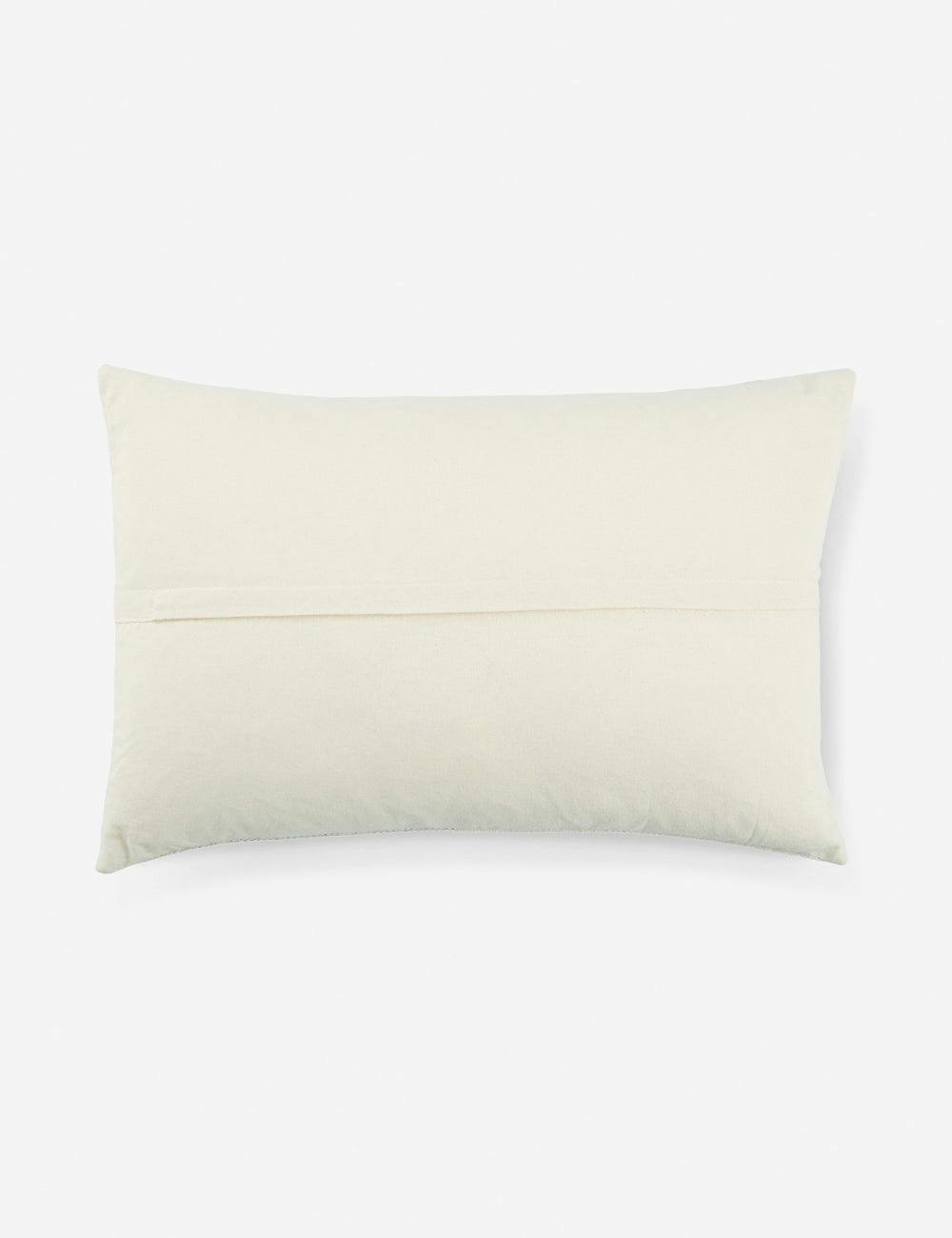Atoli 16"x24" Gray Tribal Polyester Lumbar Pillow