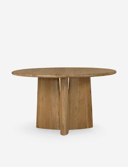 Nera Round Dining Table - Natural Oak