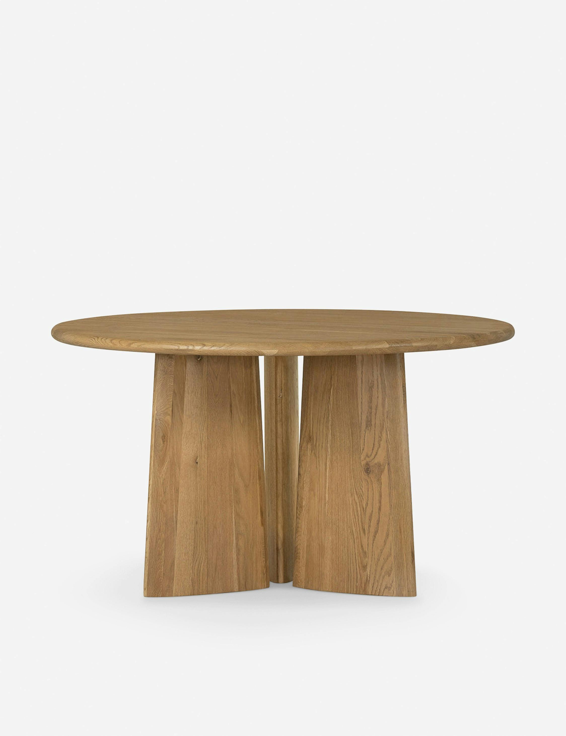 Nera Round Dining Table - Natural Oak