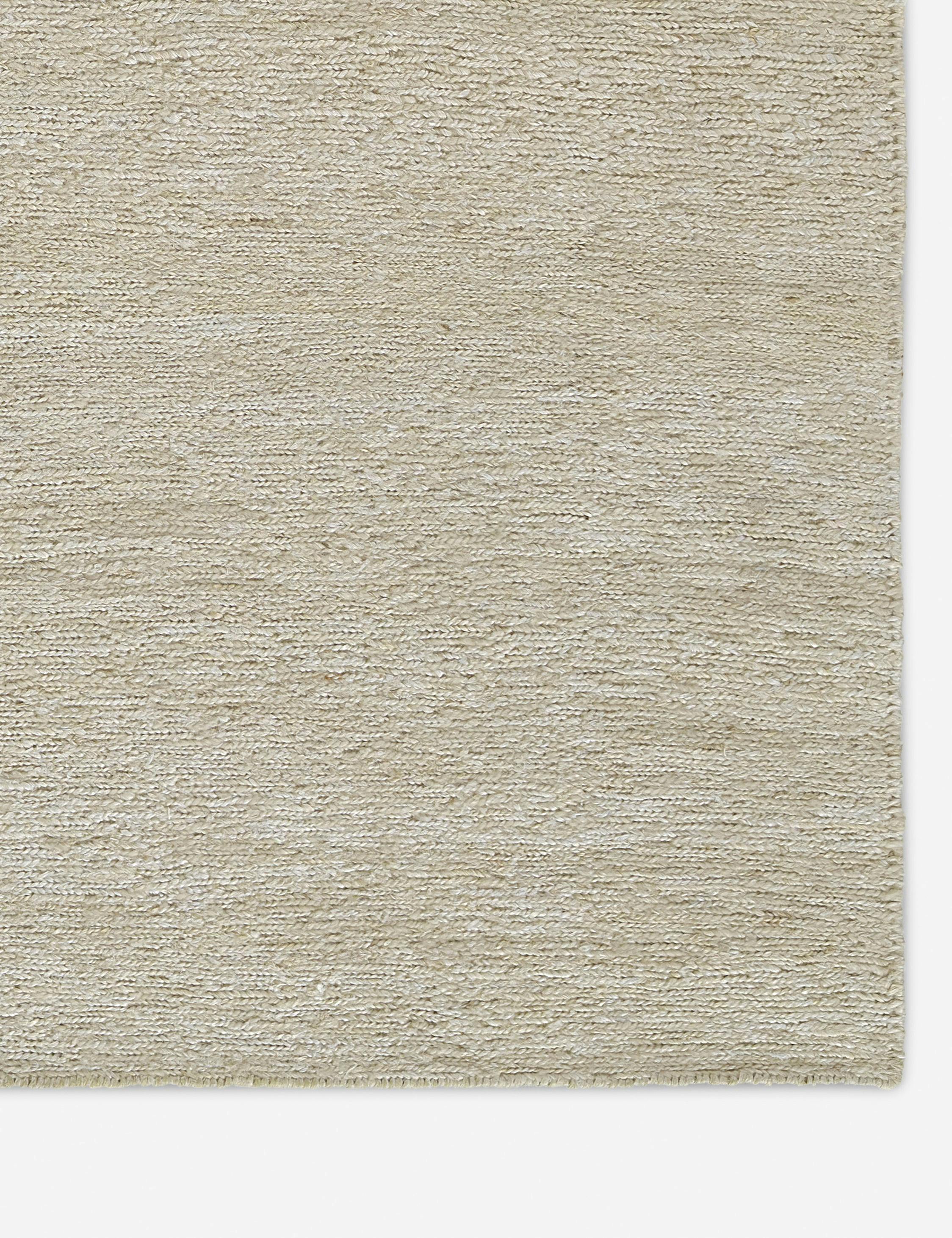 Torquay Ivory 10' x 14' Flat Woven Wool & Jute Rug