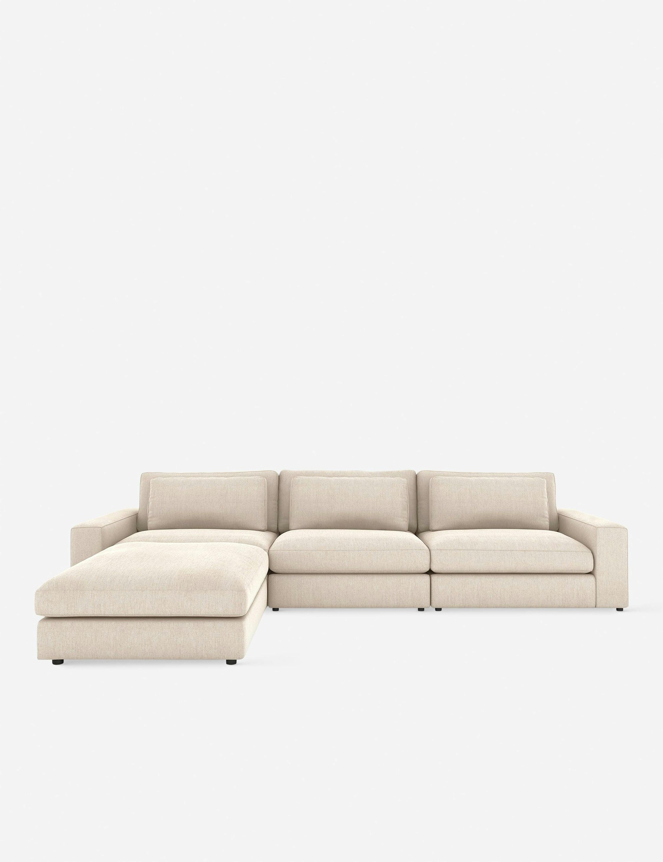 Cresswell Off White Sectional Sofa
