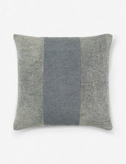 Angie Pillow - Gray / 20" x 20" / Polyester