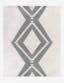 Ivory Geometric Tufted Wool-Cotton Blend 5' x 7' Rug