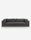 Cami Charcoal Slipcovered Sofa