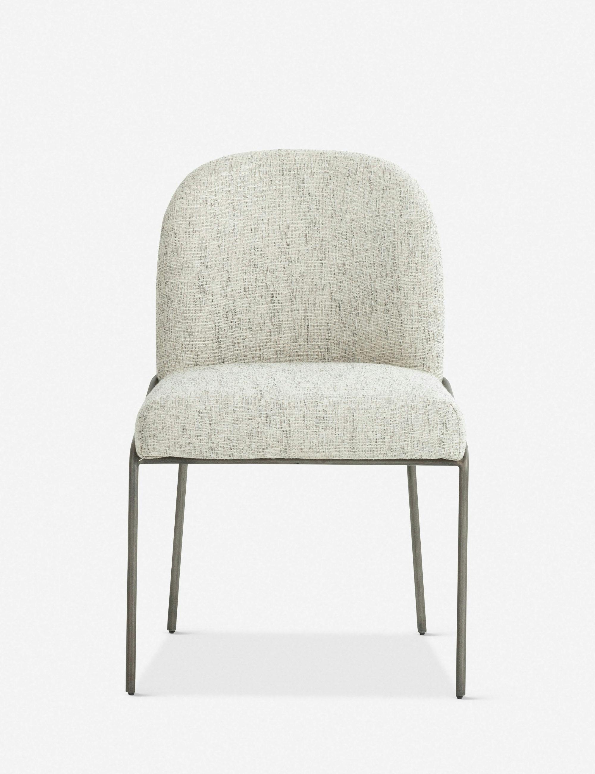 Roxanne Curved Back Grey Dining Chair
