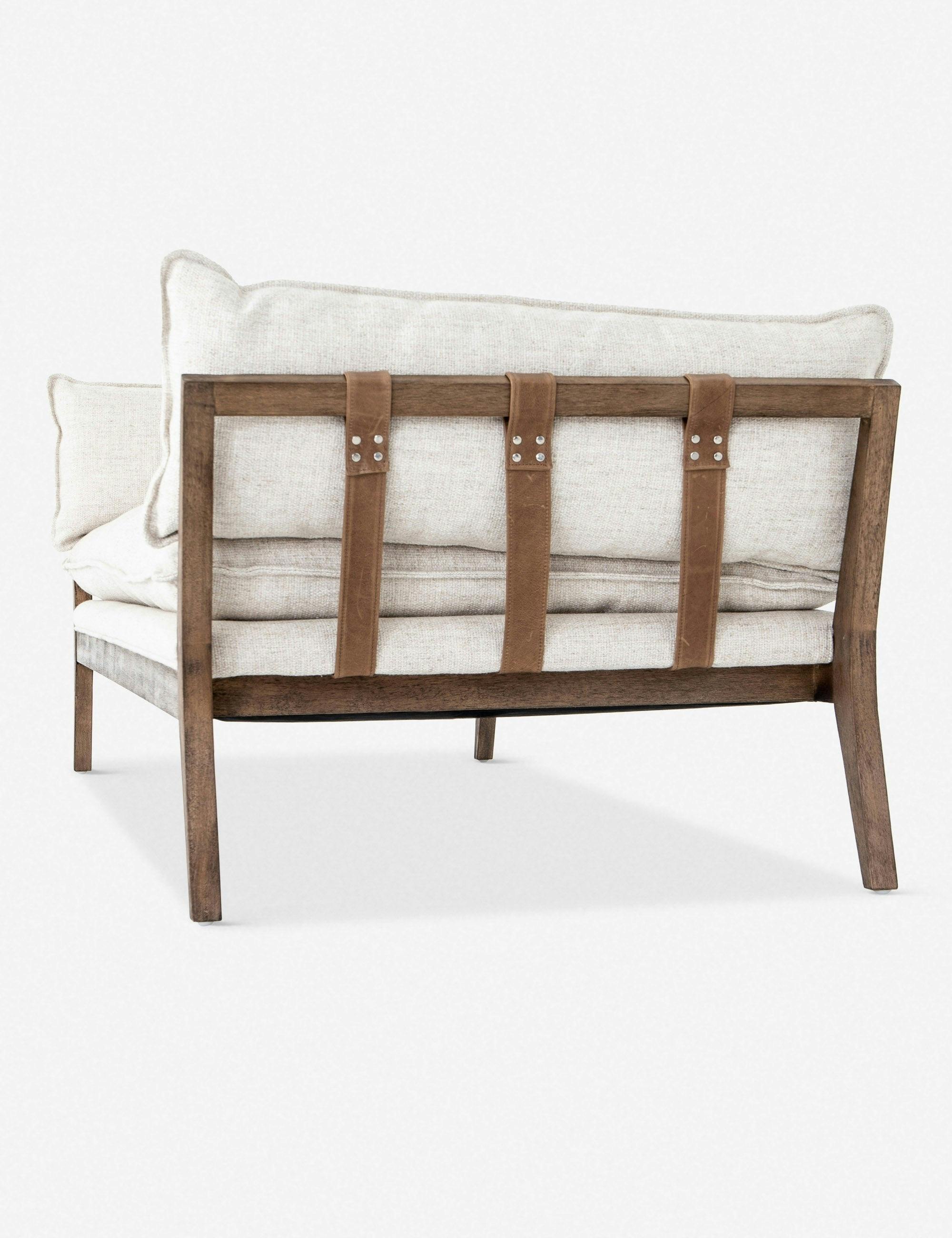 Seriphe Rustic Cream Performance Upholstered Daybed