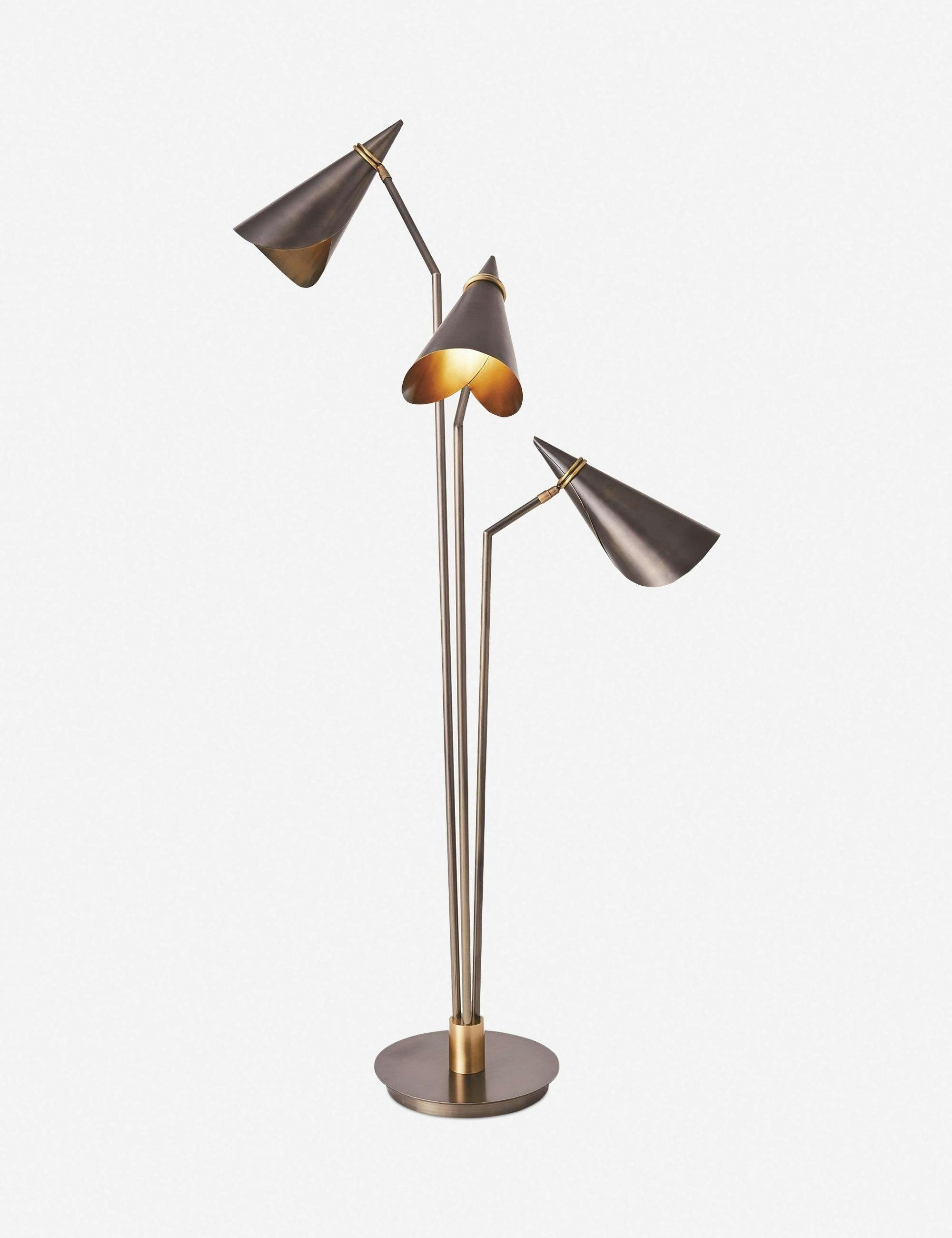 Meudon 67" Adjustable Bronze Multi-Arm Floor Lamp