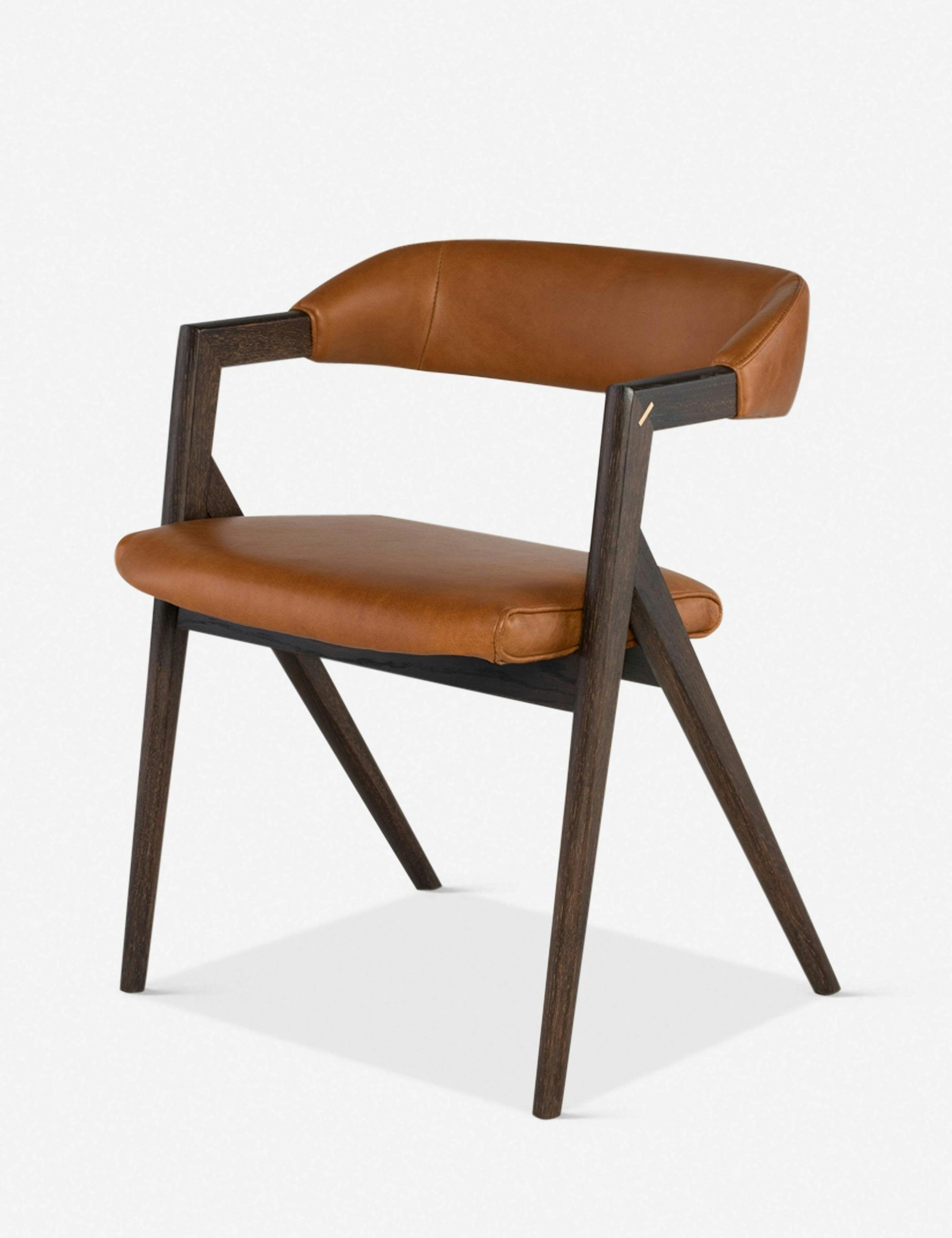 Sandia Leather Dining Chair - Natural