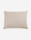 Logan Standard Terra Cotta Linen Pillow Sham