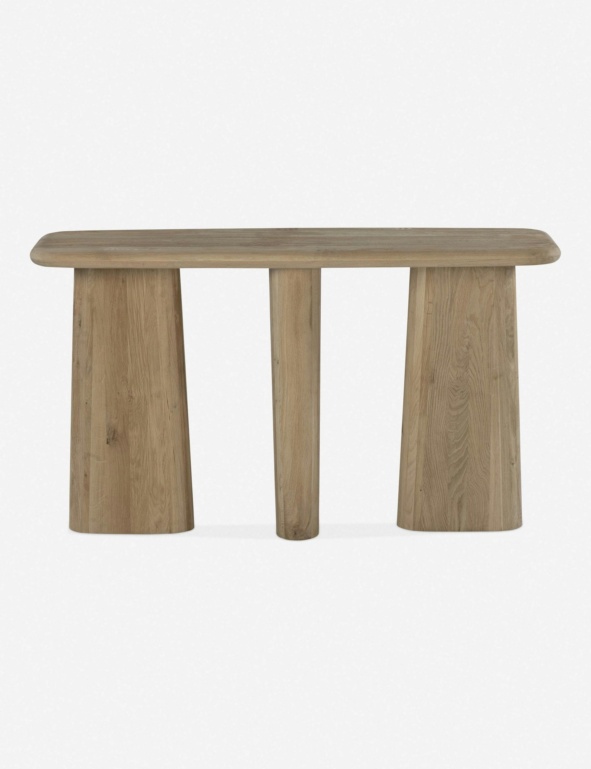 Nera Natural Console Table