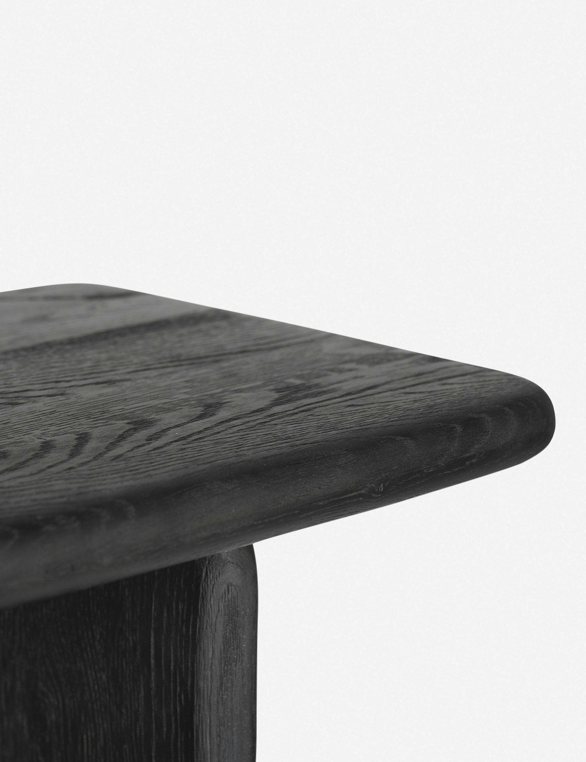 Charcoal Oil Finish FSC Certified Oak Wood Tall Bookcase