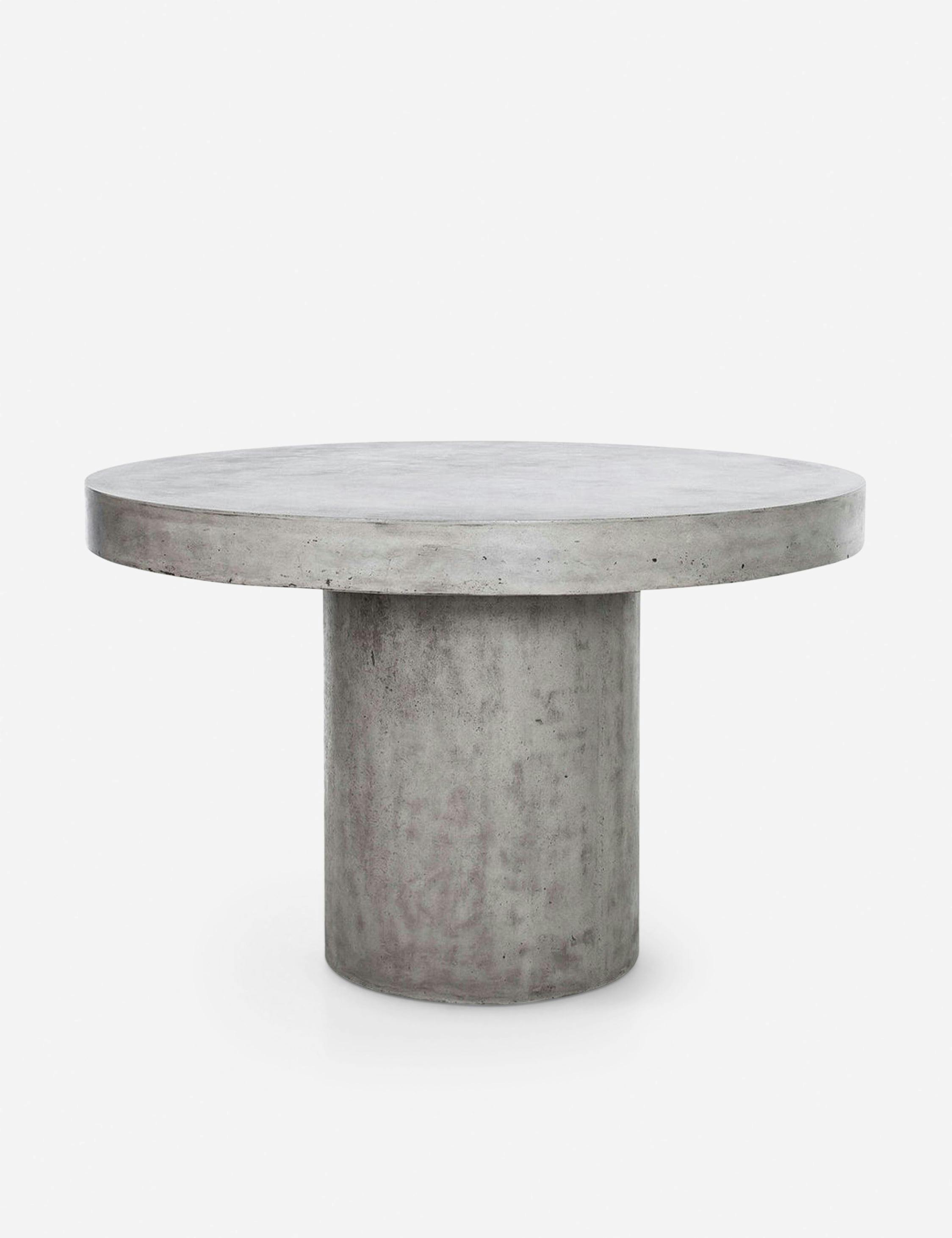 Stein Round Grey Indoor/Outdoor Dining Table