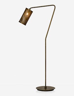 Pisa 64.5'' Antique Brass Task/Reading Floor Lamp