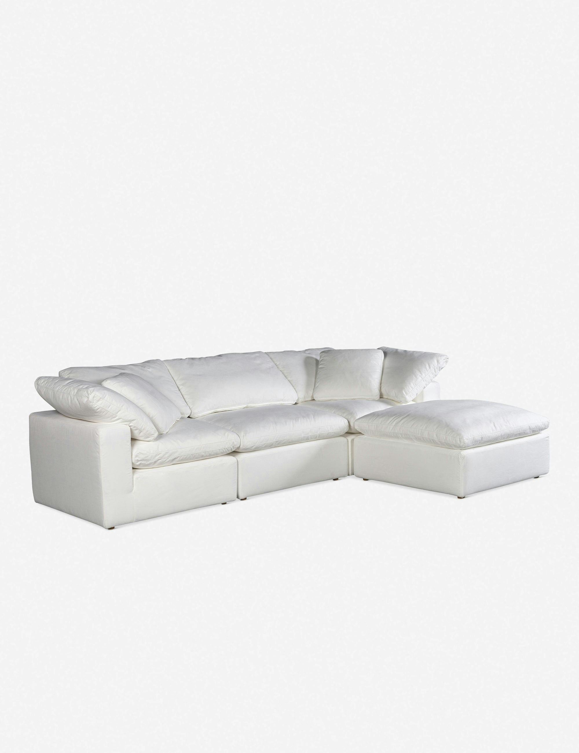 Jacques Large Sectional Sofa - Cream