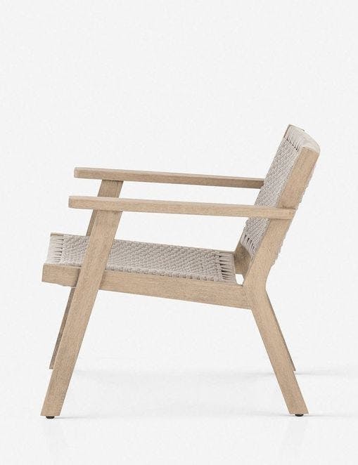Ylva Indoor / Outdoor Accent Chair, Natural