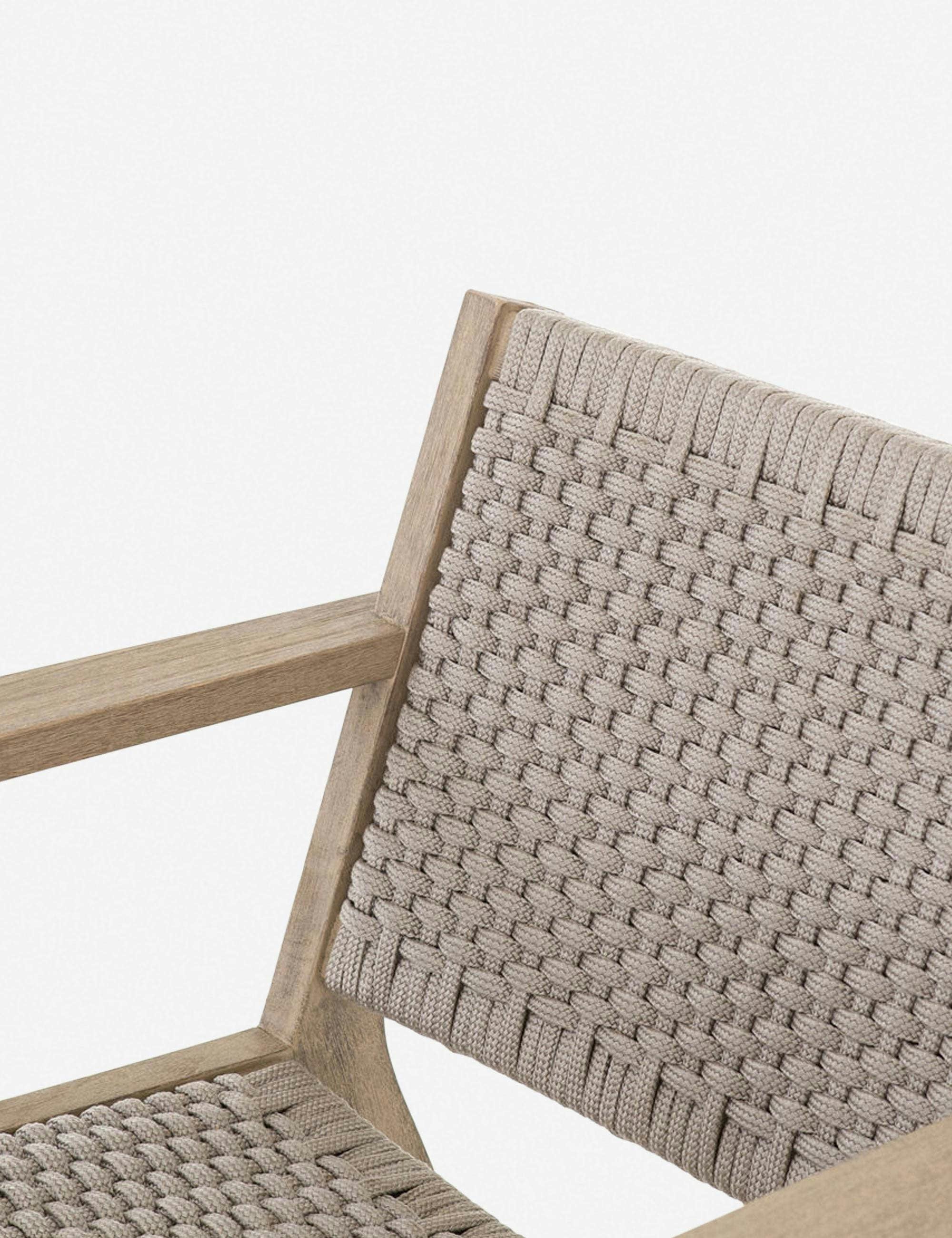 Ylva Indoor / Outdoor Accent Chair, Natural